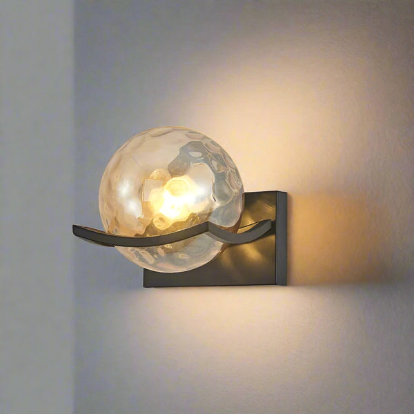 Modern Led Wall Lamp Glass