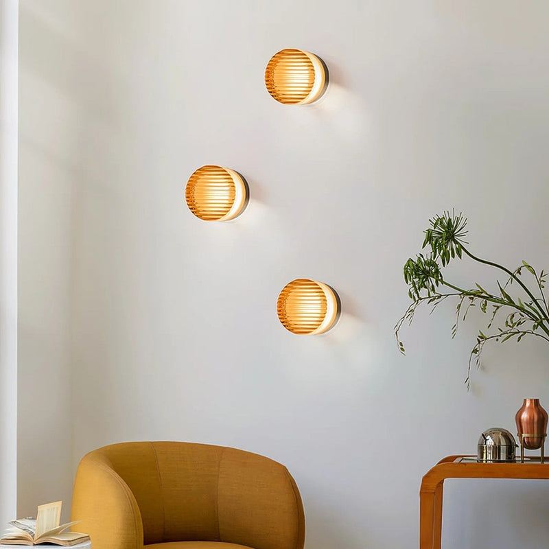 Modern LED wall light for indoors and outdoors