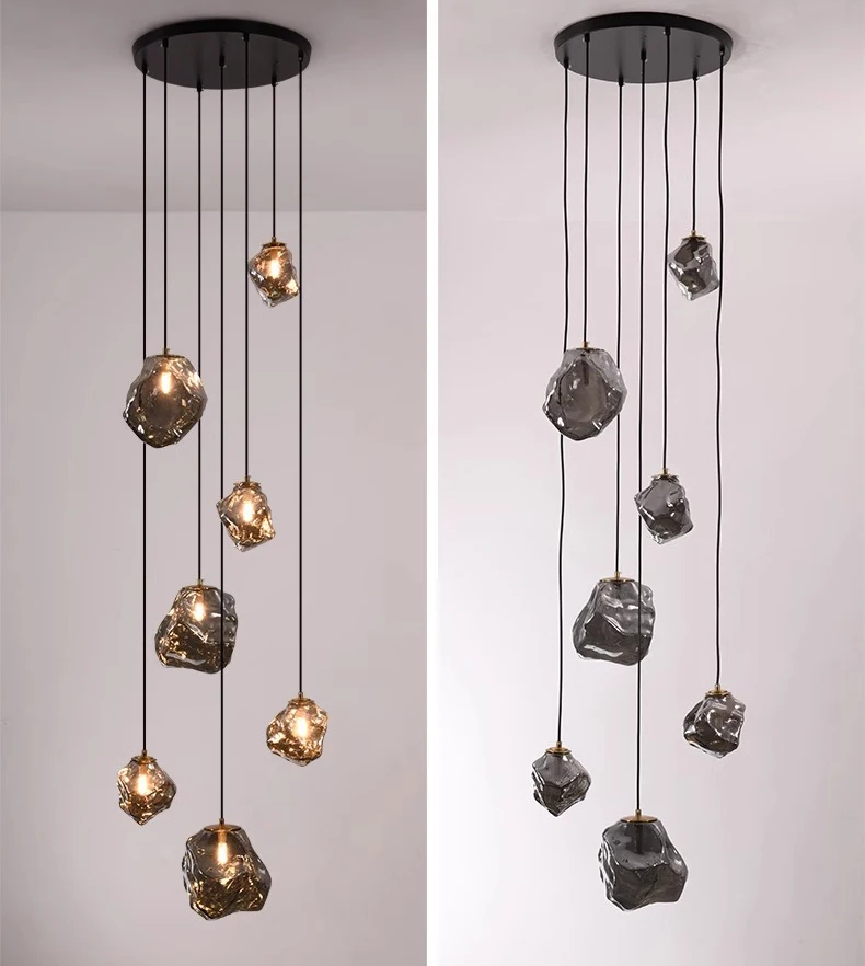 Modern Stairway Chandelier
