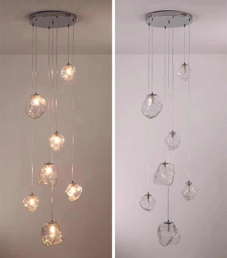 Modern Stairway Chandelier
