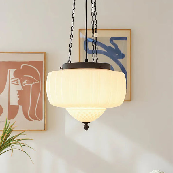 Modern White Minimalist Pendant Light