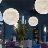 Moon pendant light