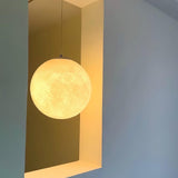 Moon pendant light