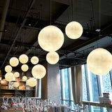 Moon pendant light