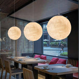 Moon pendant light