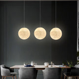 Moon pendant light