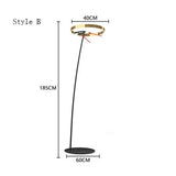 Nordic LED Designer Fishing Floor Lamp