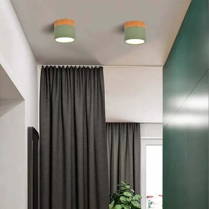 Nordic Cylinder Led Hallway Ceiling Lights