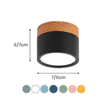 Nordic Cylinder Led Hallway Ceiling Lights