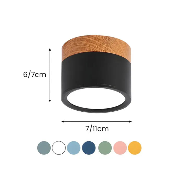 Nordic Cylinder Led Hallway Ceiling Lights