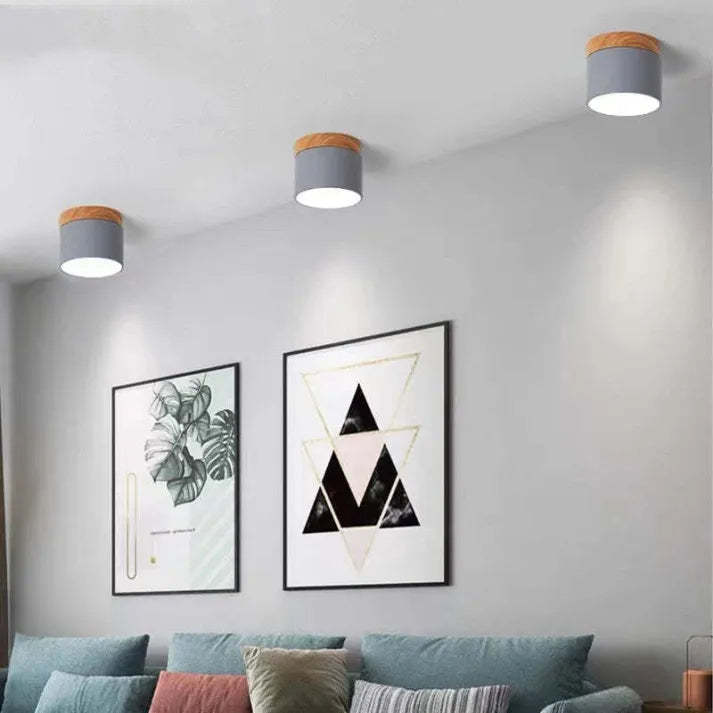 Nordic Cylinder Led Hallway Ceiling Lights