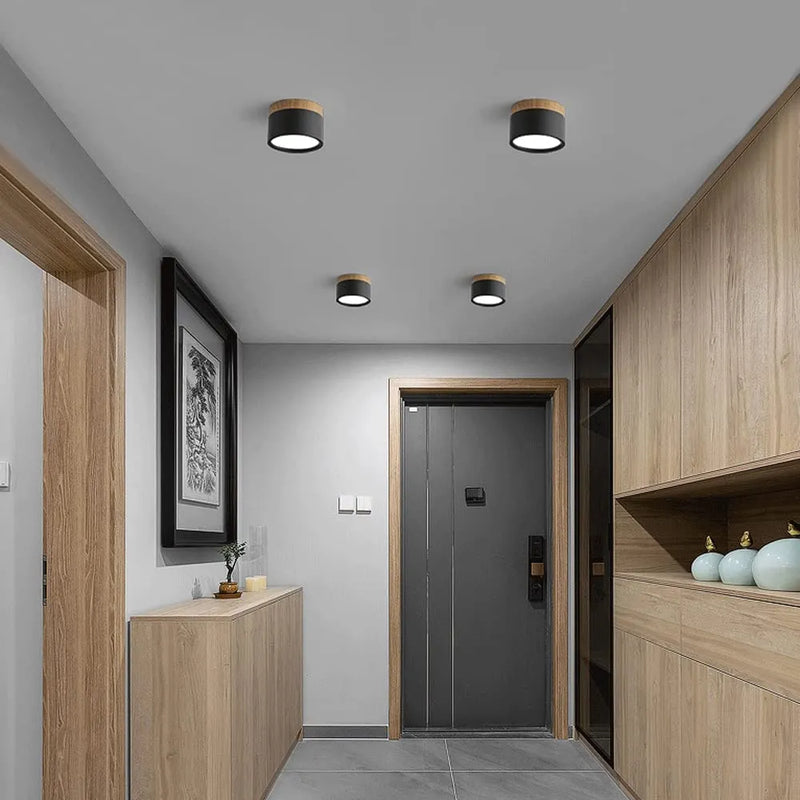 Nordic Cylinder Led Hallway Ceiling Lights