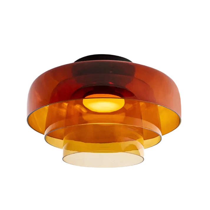 Nordic Designer Creative Personality Medieval Glass Ceiling Lamp