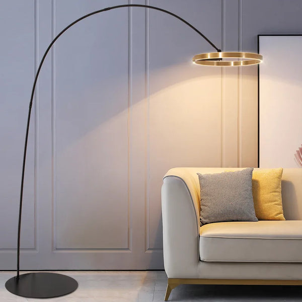 Nordic Led Designer Fishing Floor Lamp