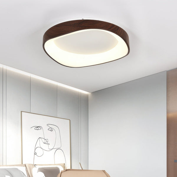 Nordic Artistic Wood Grain Ceiling Light