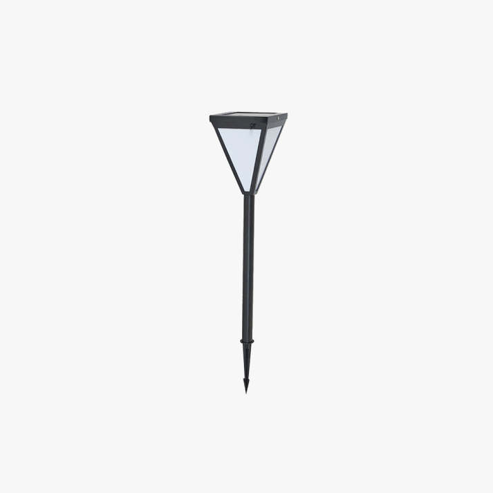 Orr Modern Design Led Outdoor Lamp Metal Acrylic Black Outdoor