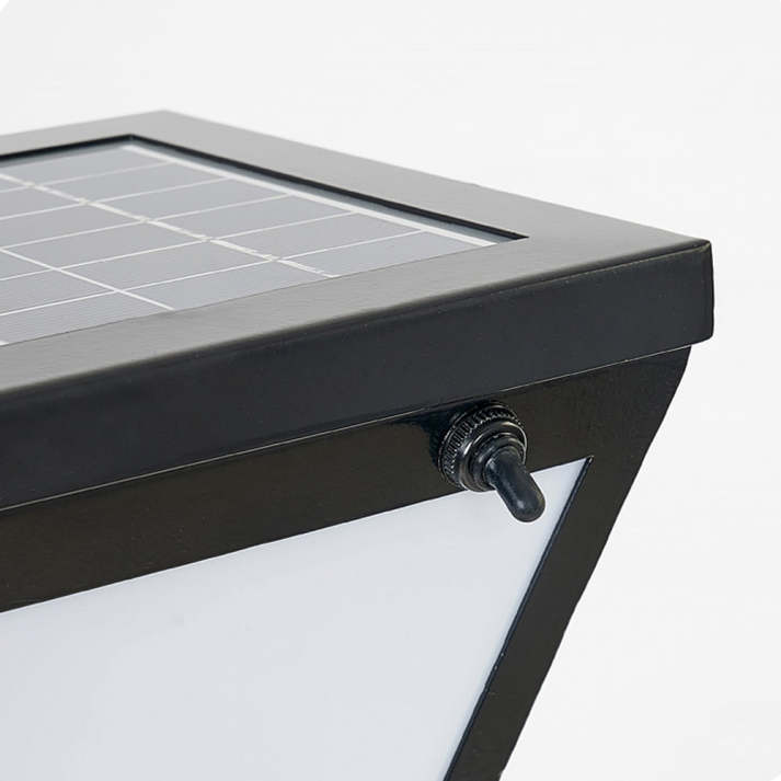Orr Modern Design Led Outdoor Lamp Metal Acrylic Black Outdoor