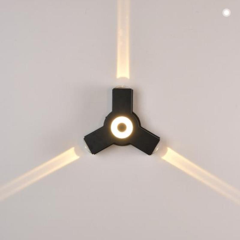 Outdoor - Cruciform Wall Lamp With Warm White Led