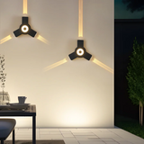 Outdoor - Cruciform Wall Lamp With Warm White Led