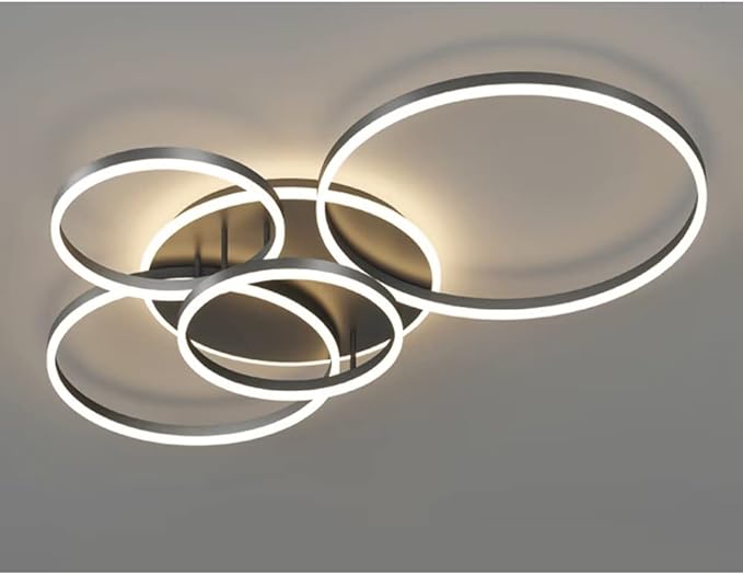 Modern Ceiling Light Black