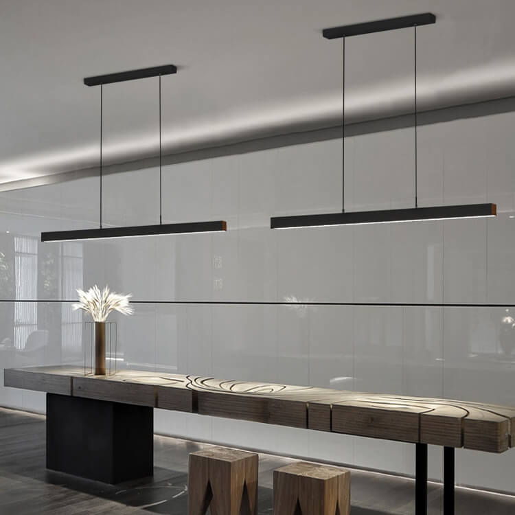 Scandi Beam Light For Kitchen Table