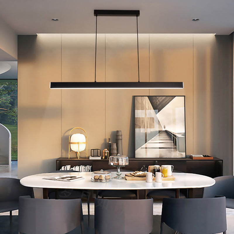 Scandi Beam Light For Kitchen Table