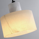 Scandinavian Simple Pendant Light Made Of White Marble