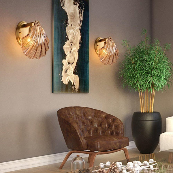 Shell Wall Light