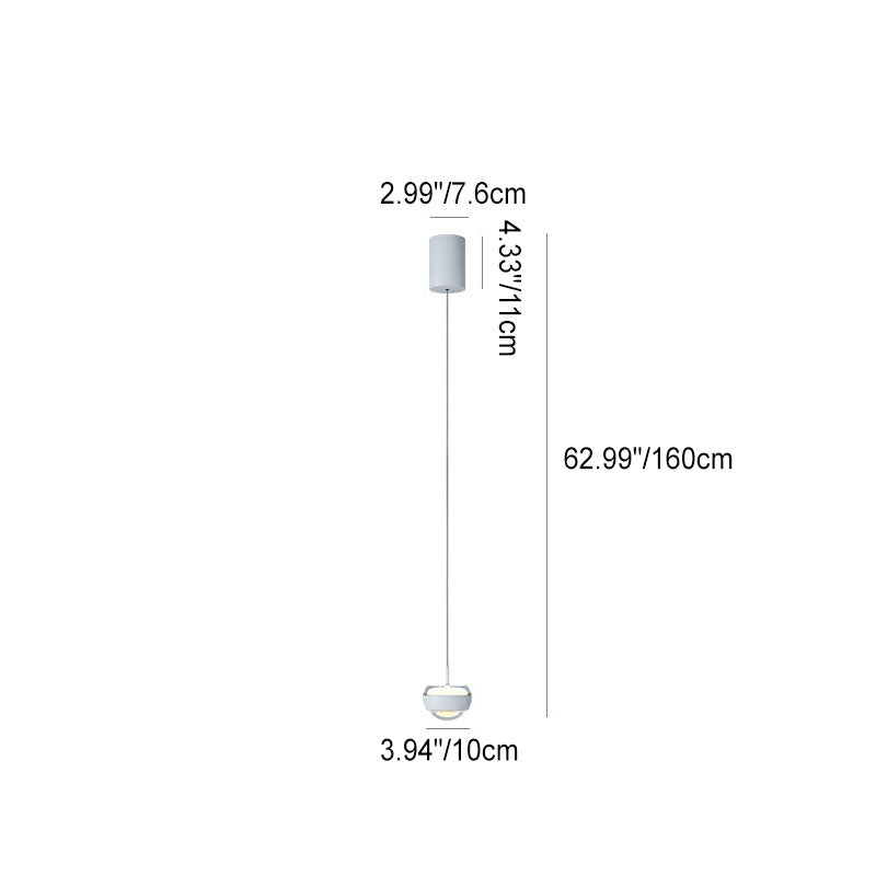 Simplicity Semicircle Led Pendant Light