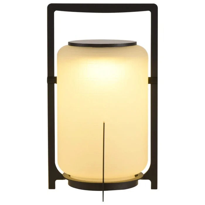 Solar-Powered Patio Lamp