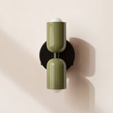 Vintage double head creative home deco wall light