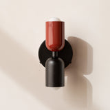Vintage double head creative home deco wall light