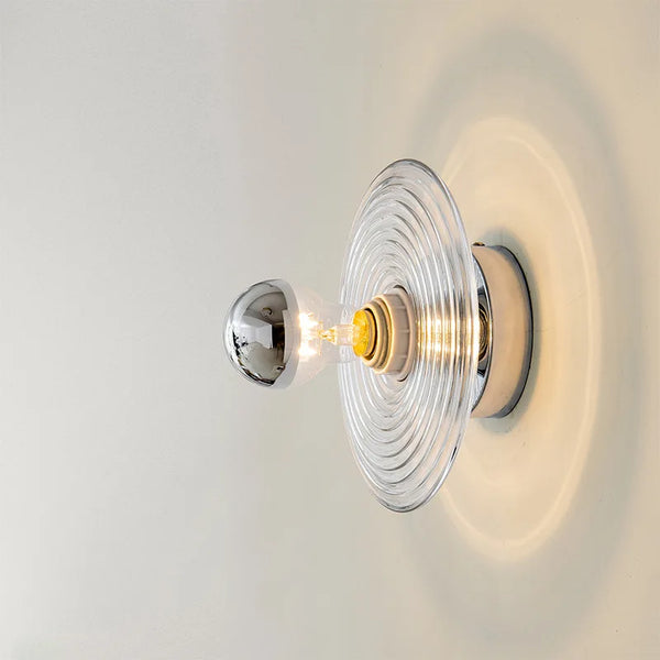 Vintage Led Glass Wall Sconce