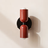 Vintage double head creative home deco wall light