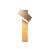 Wabi Sabi Off-White Travertine Wall Lamp