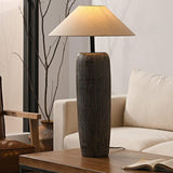 Weathered Wood Floor Lamp