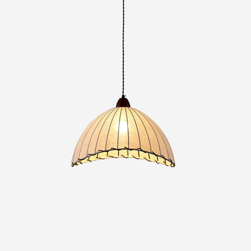 Wood And Fabric Series Pendant Lamp