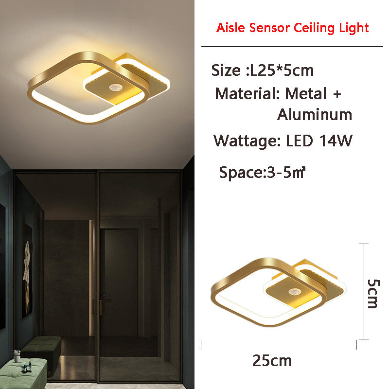 Human PIR Motion Sensor LED Ceiling Light