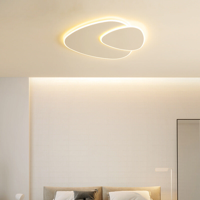 Modern, minimalist LED ceiling lights