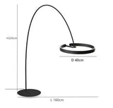 Nordic LED Designer Fishing Floor Lamp