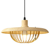 Imitation Wood Grain Pendant Lamps