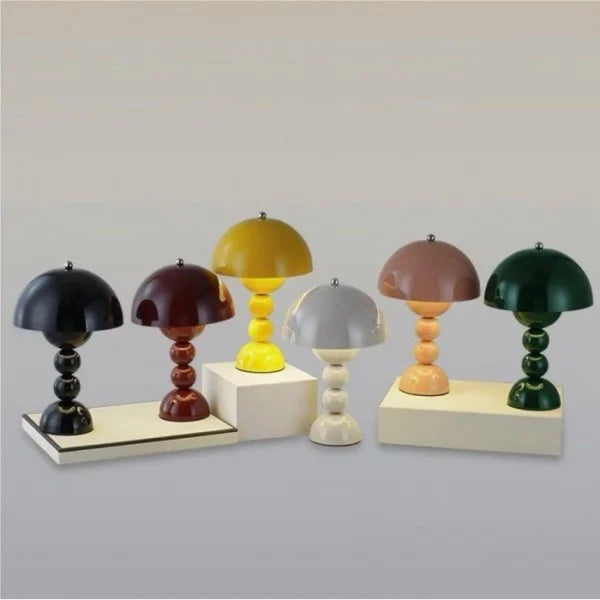 Nordic Flower Buds Colorful Portable Table Lamp