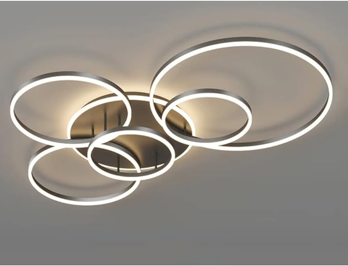 Modern Ceiling Light Black