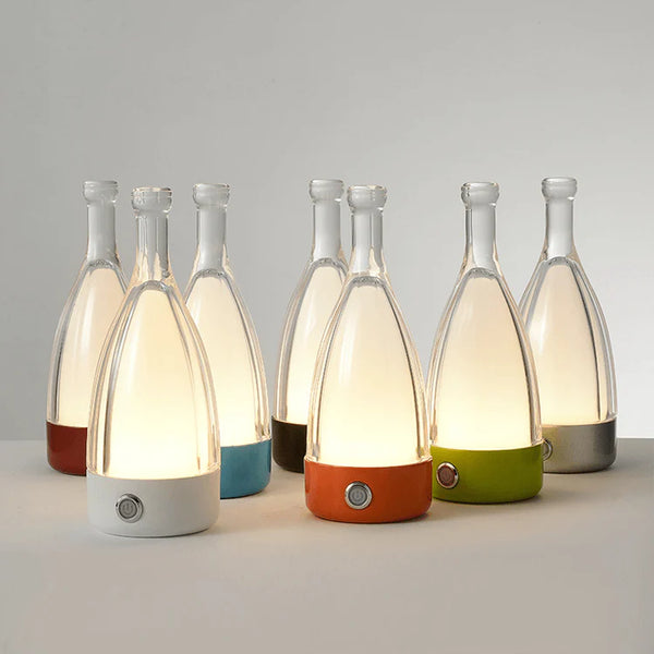 Rechargeable Wine Bottle Shape Decorative Night Light