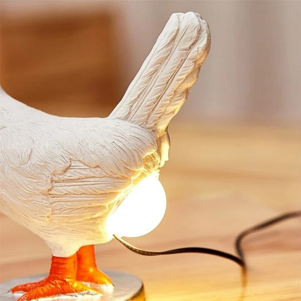ChickenLamp™ - funny table lamp in the shape of a chicken