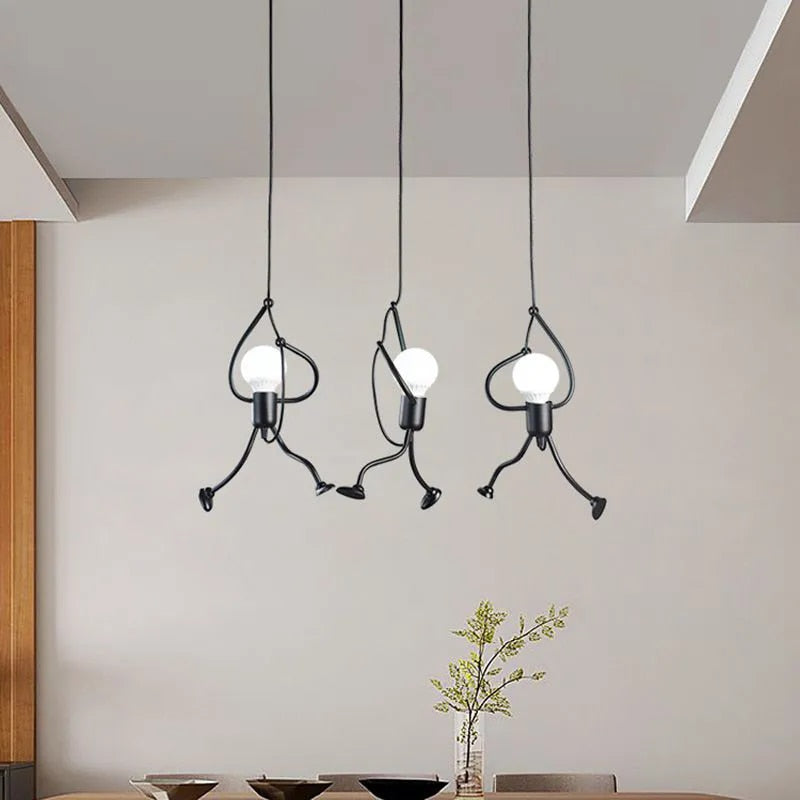FunkyLight™ | Retro Iron Man ceiling light